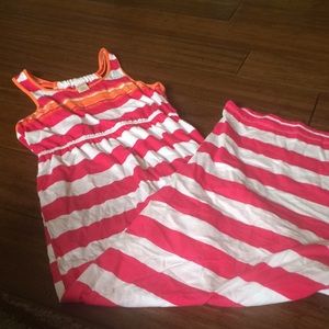 Arizona Jeans striped maxi dress